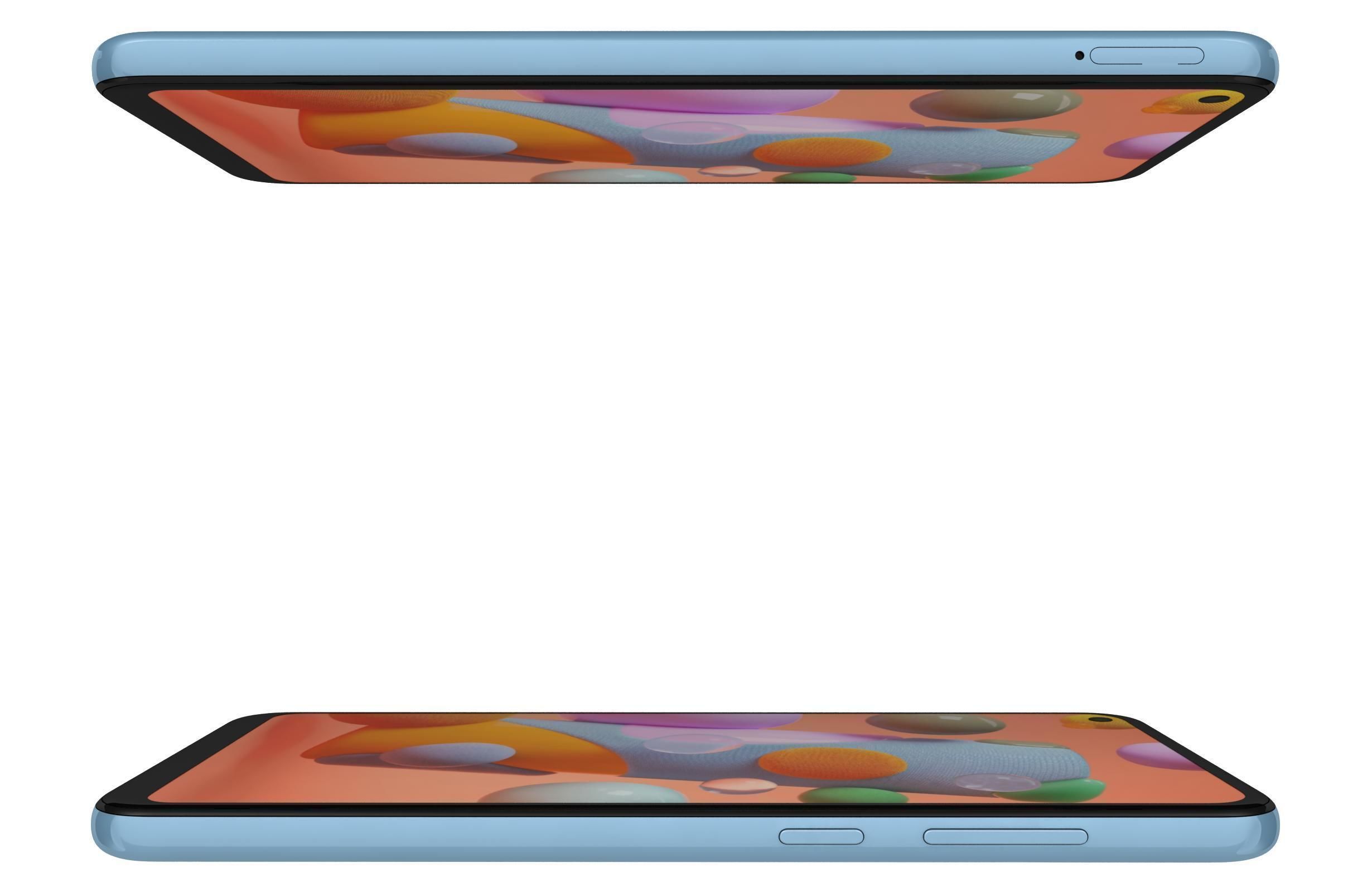 Samsung Galaxy A11 Blue 3D model_7