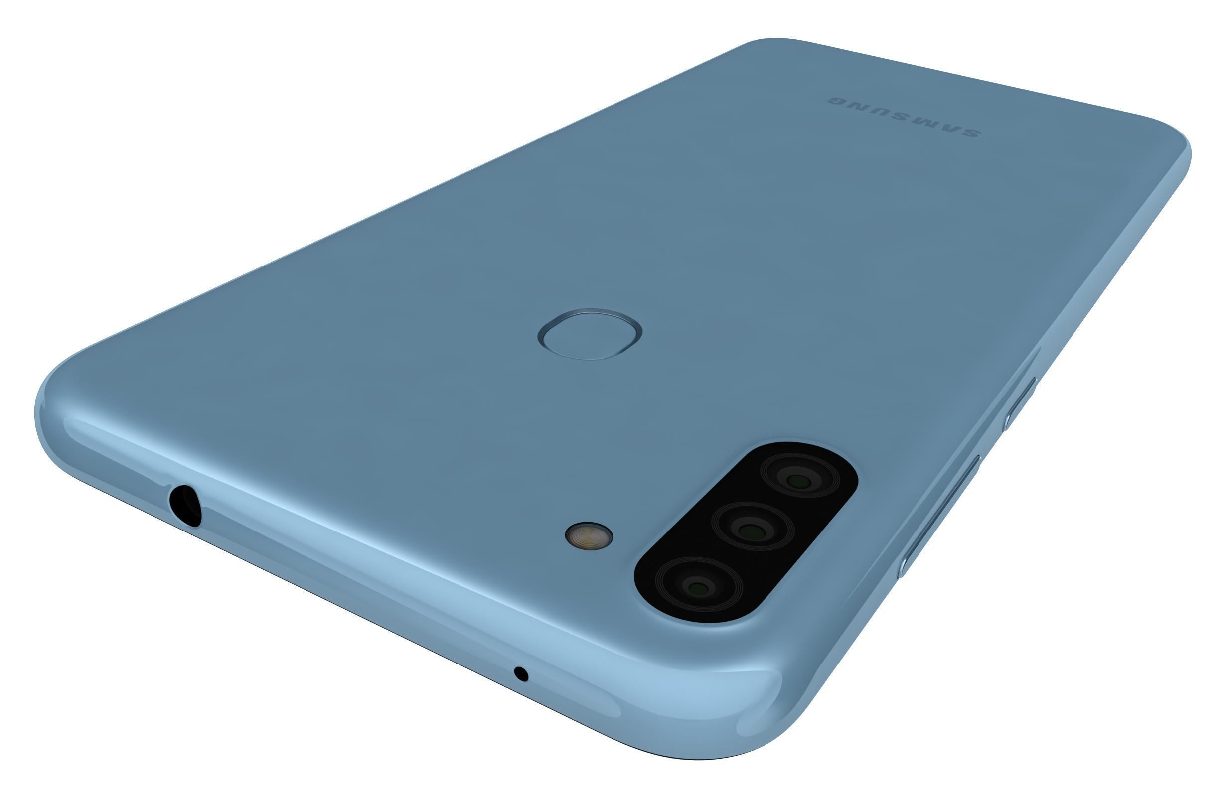 Samsung Galaxy A11 Blue 3D model_13