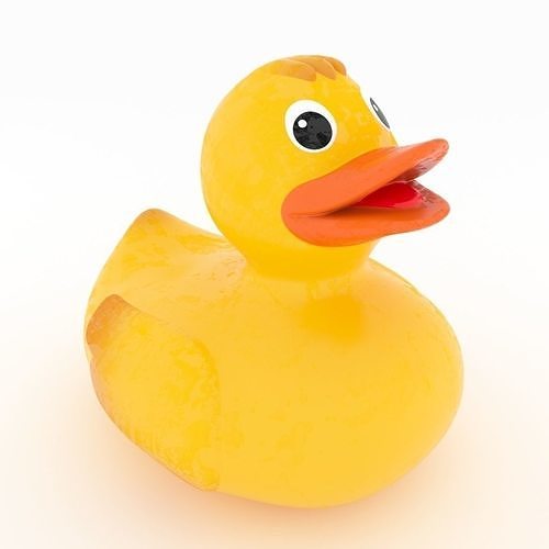 Rubber Ducky 3D print model