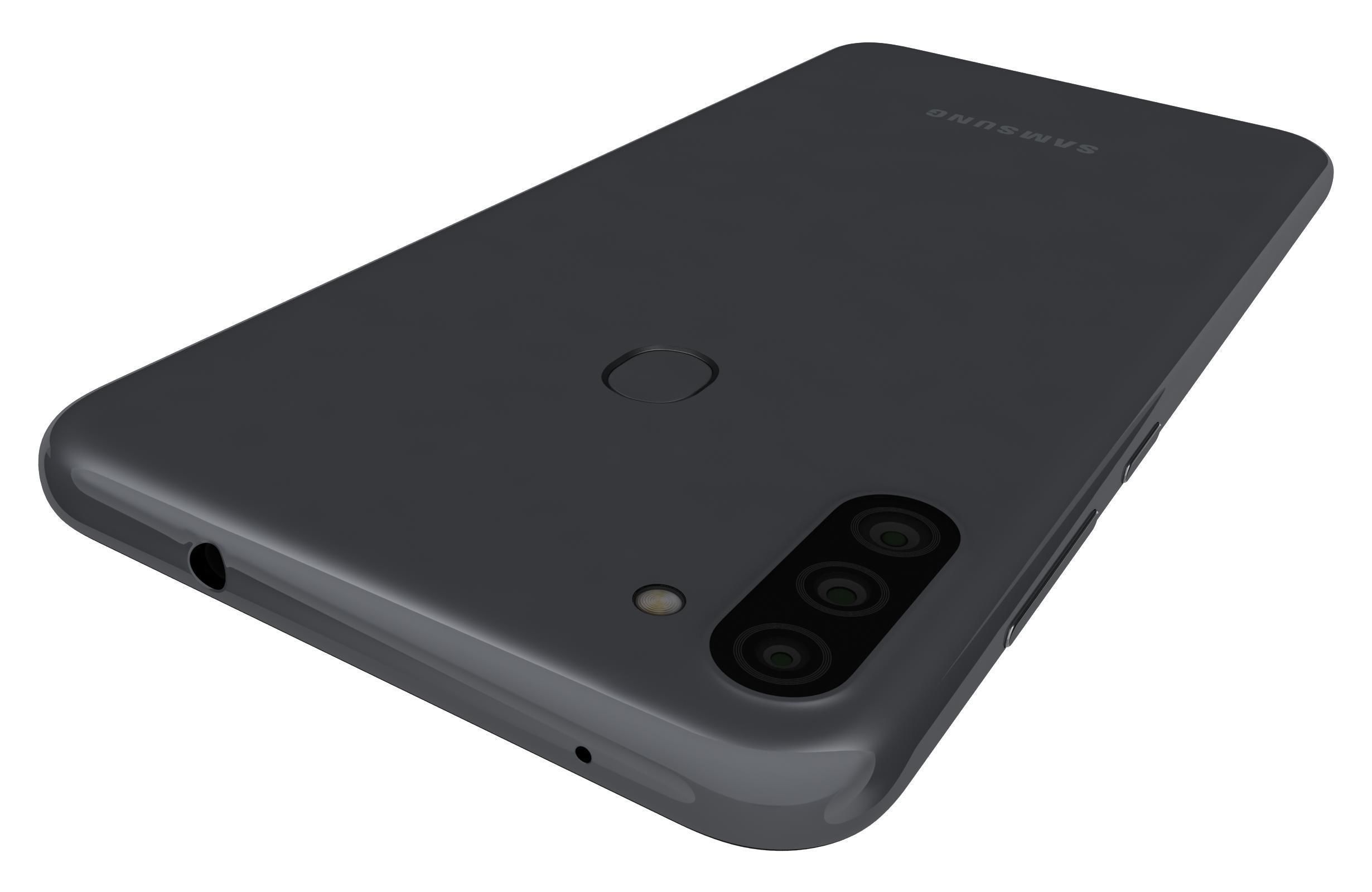 Samsung Galaxy A11 Black 3D model_13