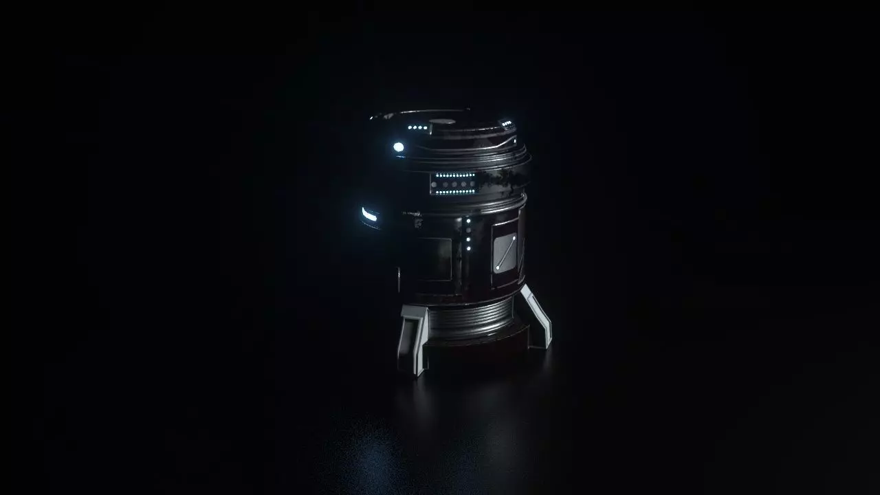 Advark Container Low-poly 3D model