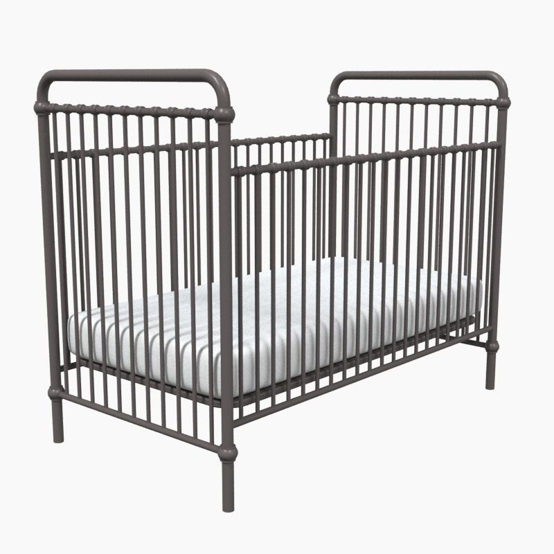 Abigail Crib 3D model_3