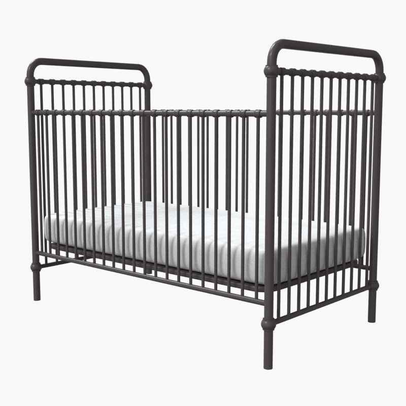 Abigail Crib 3D model_5