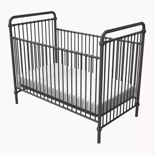 Abigail Crib 3D model