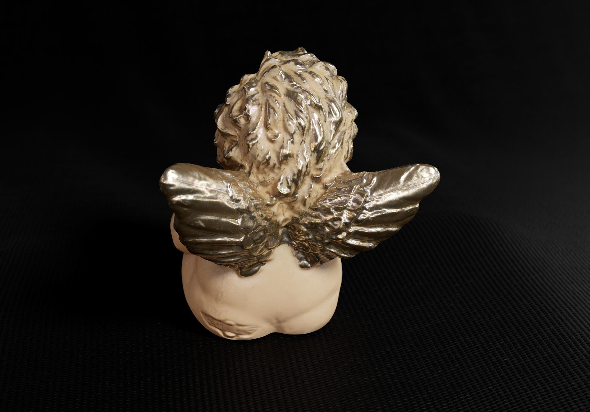 Decoration - Kitsch Angel Statue 01 - Low-poly 3D model_10