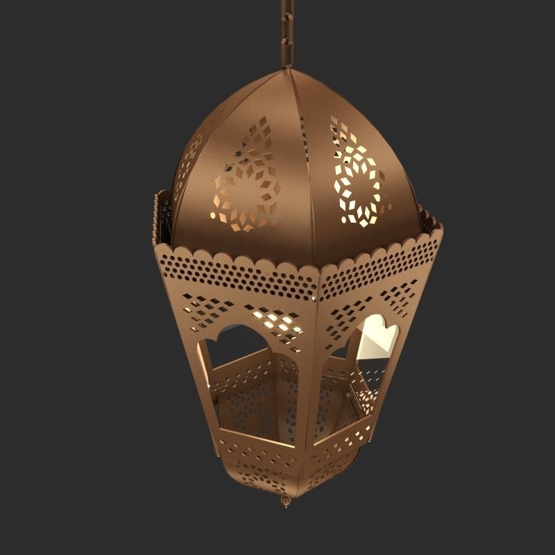 Arabian light 3D model_1