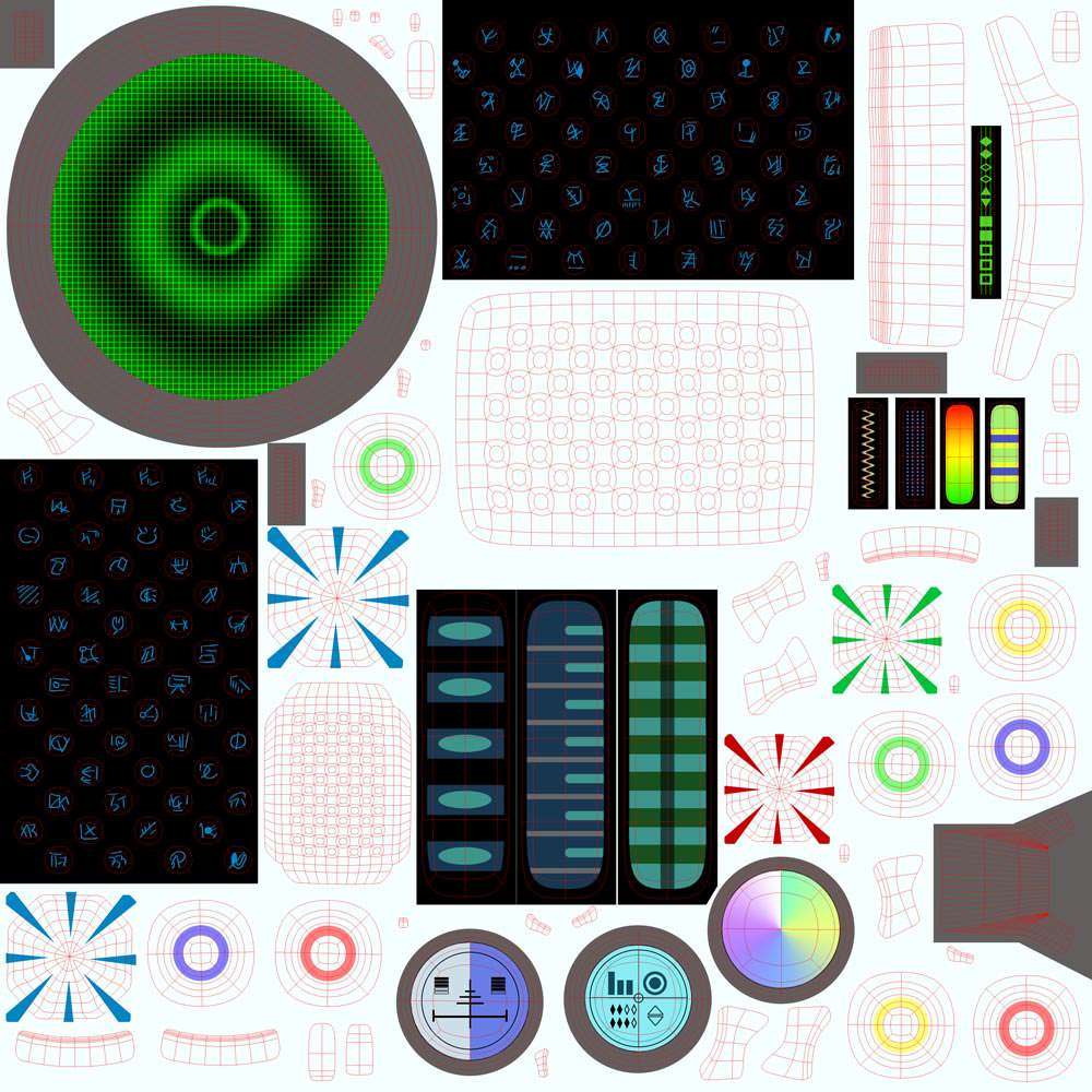 Spaceship - Cartoon 3D model_24