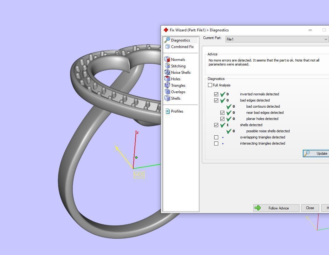 Heart Cluster Halo Ring 3D print model_7