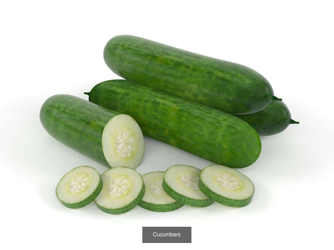 Vegetables Collection three pears _3