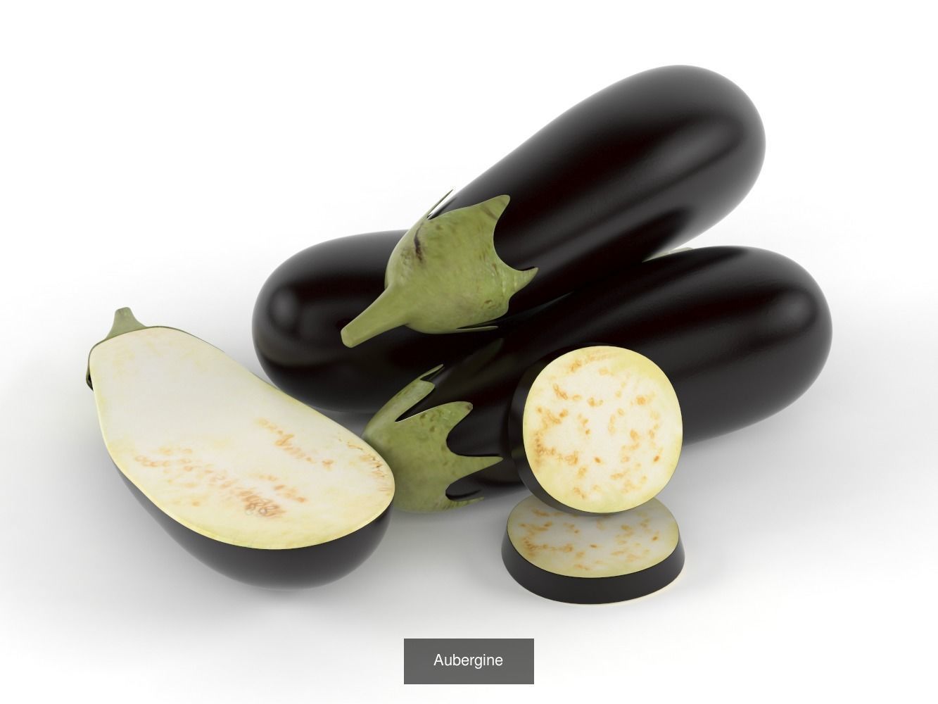 Vegetables Collection three pears _5