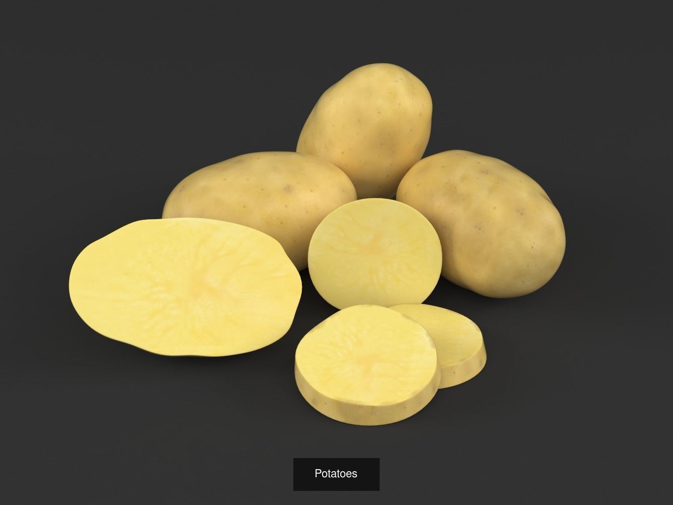 Vegetables Collection three pears _4