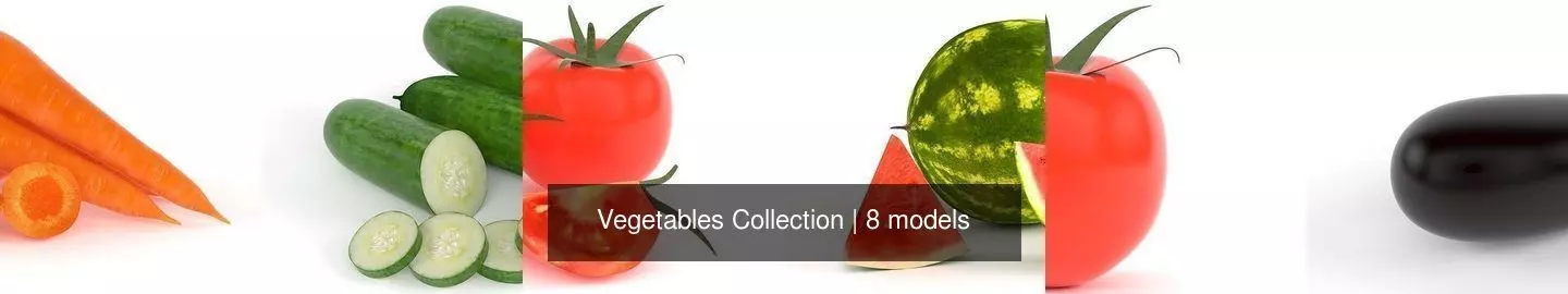 Vegetables Collection three pears _0