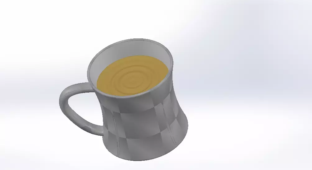 Tea mug 3D print model