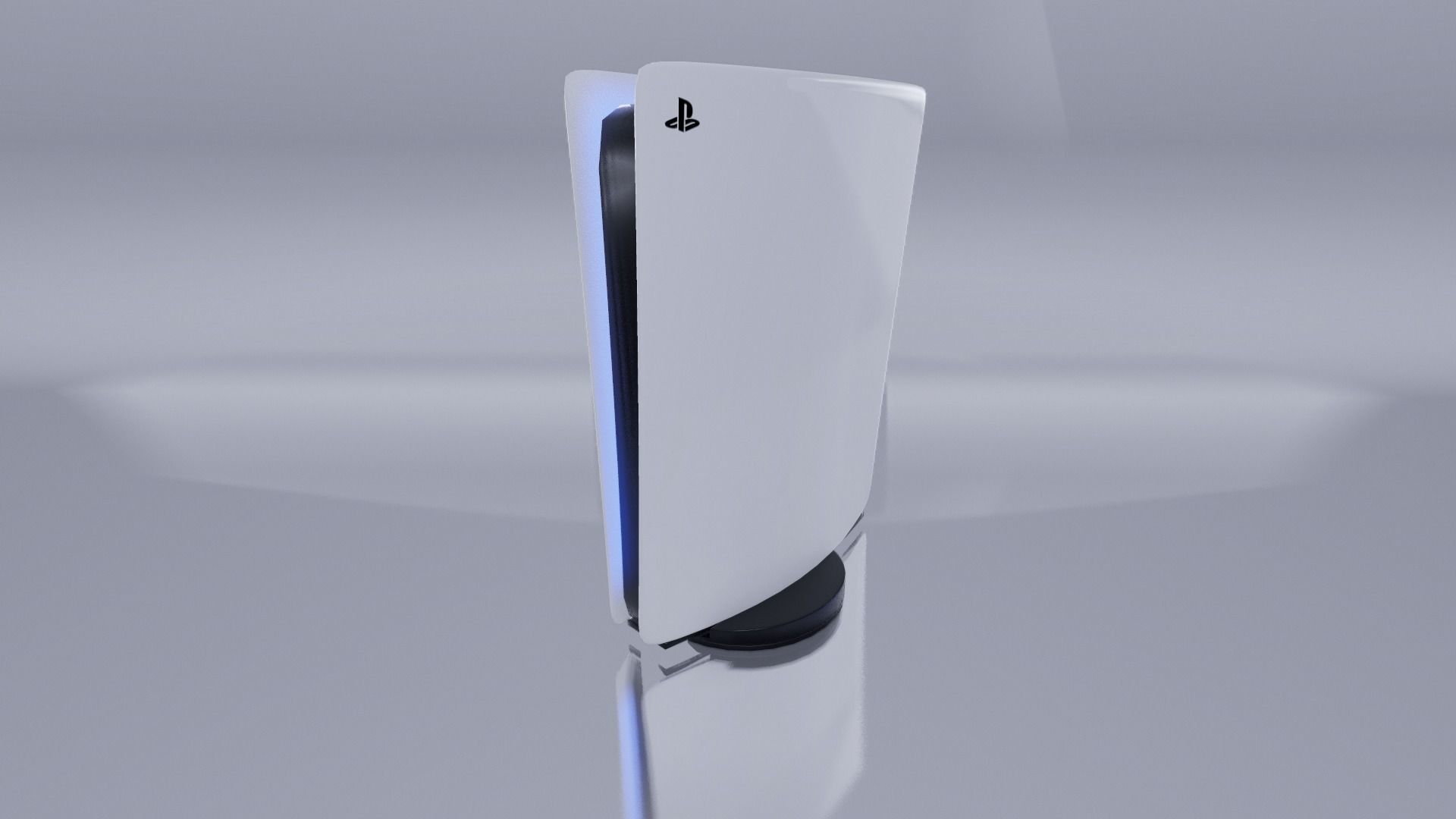 Sony PlayStation 5 Low-poly 3D model_6