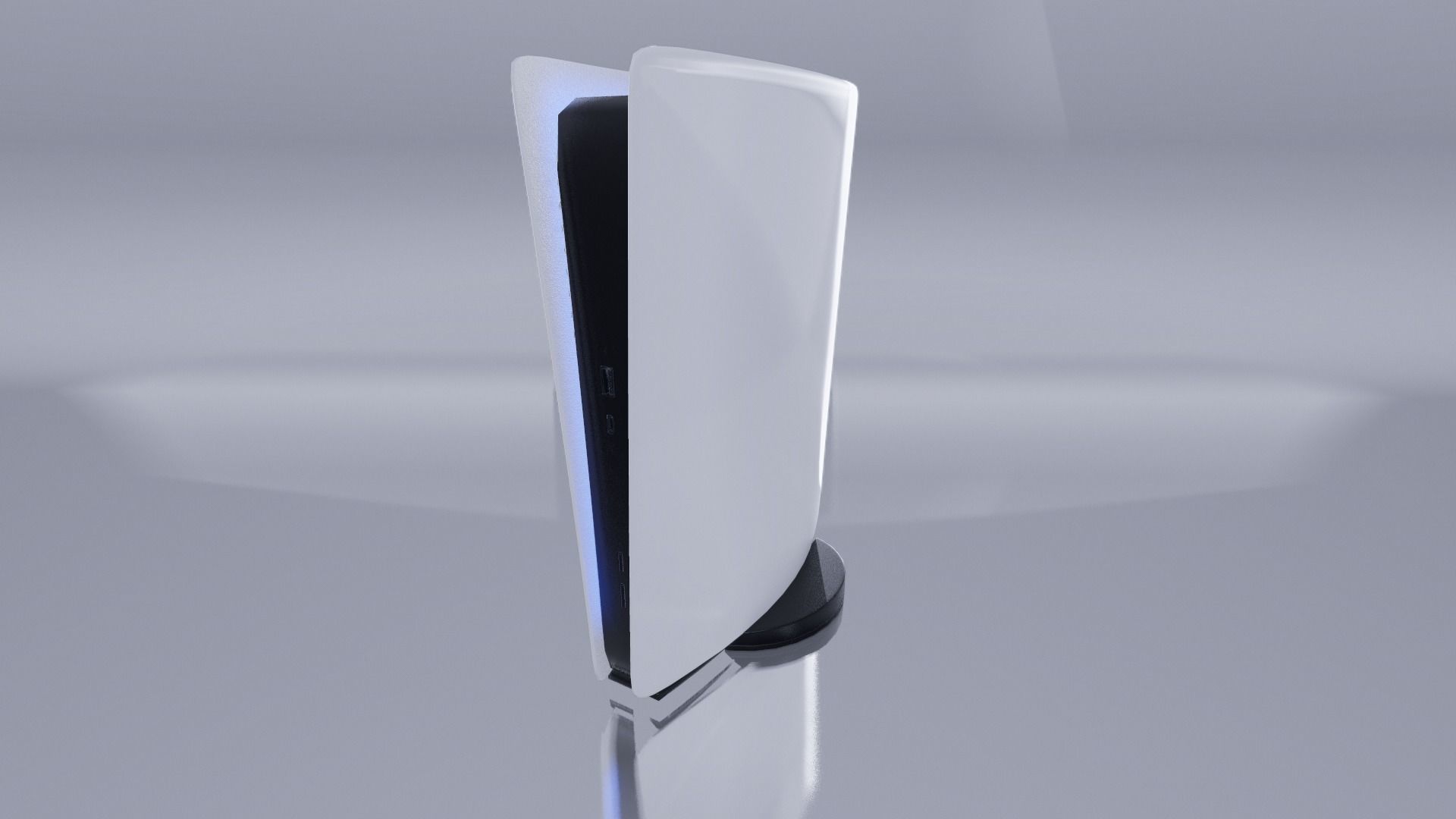 Sony PlayStation 5 Low-poly 3D model_7