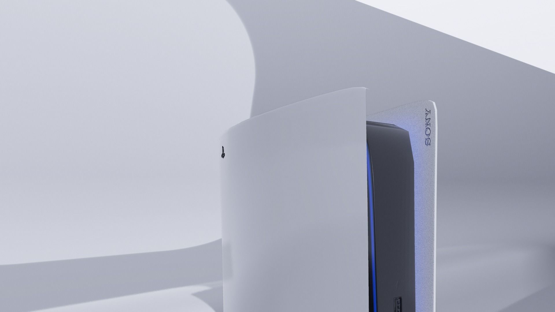 Sony PlayStation 5 Low-poly 3D model_13
