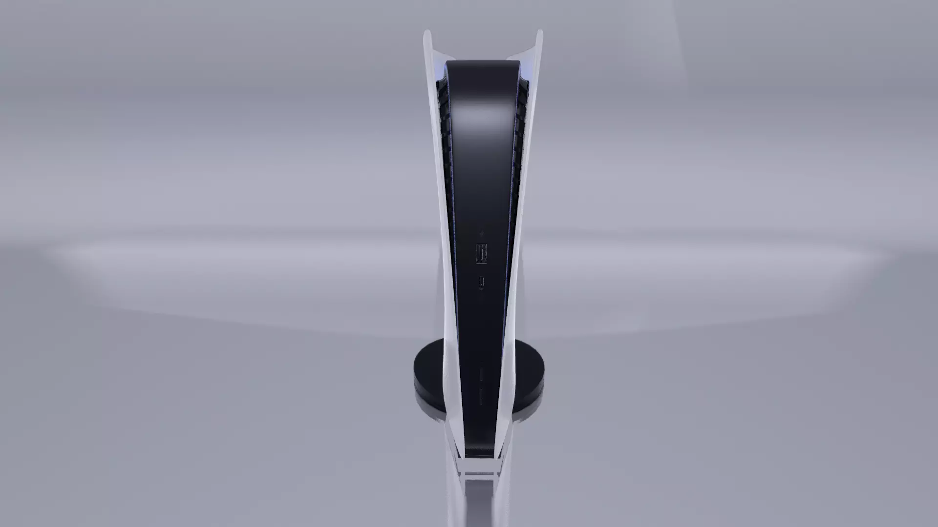 Sony PlayStation 5 Low-poly 3D model_0