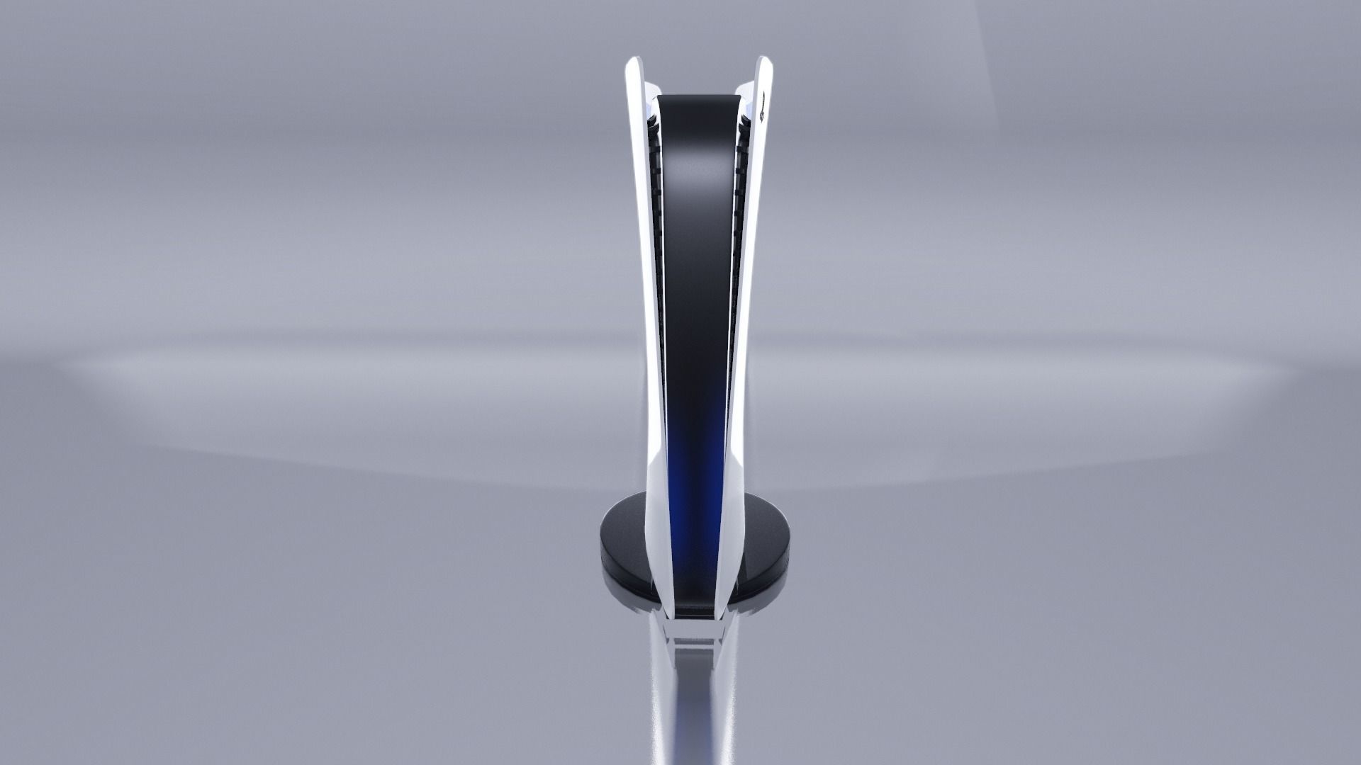 Sony PlayStation 5 Low-poly 3D model_9