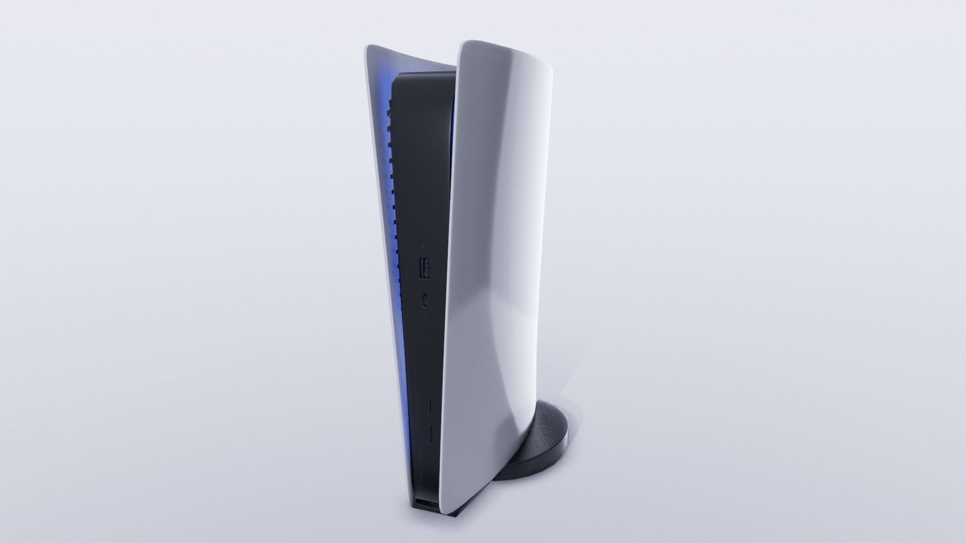 Sony PlayStation 5 Low-poly 3D model_4