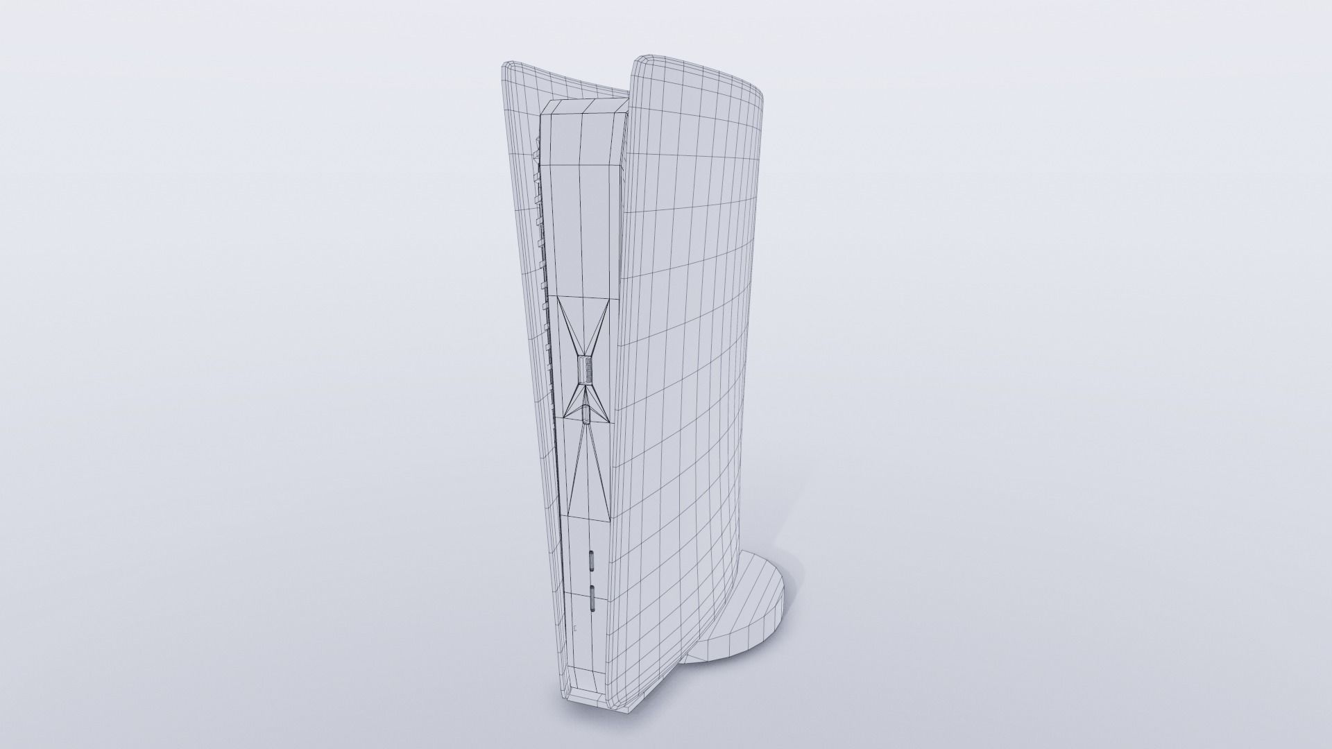 Sony PlayStation 5 Low-poly 3D model_14