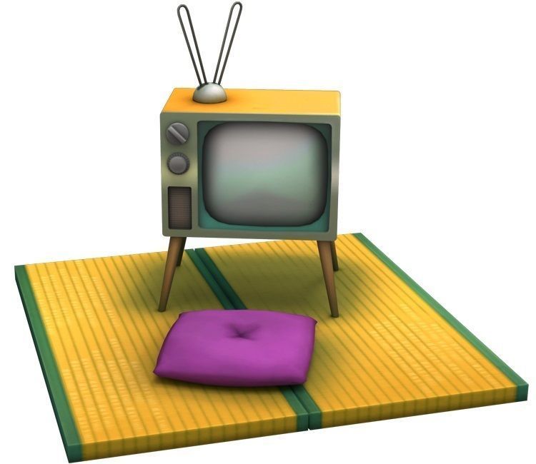 Lowpoly item Cartoon - Collection Low-poly 3D model_1