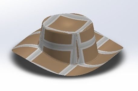 Sun Hat 3D print model