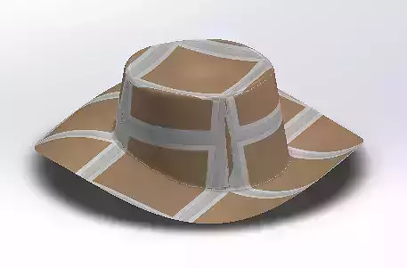 Sun Hat 3D print model