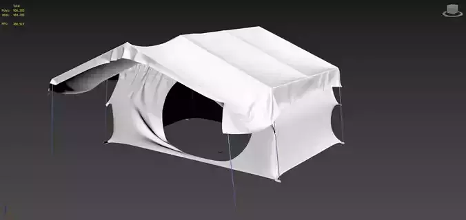 Tent 8-person Uw Opened 