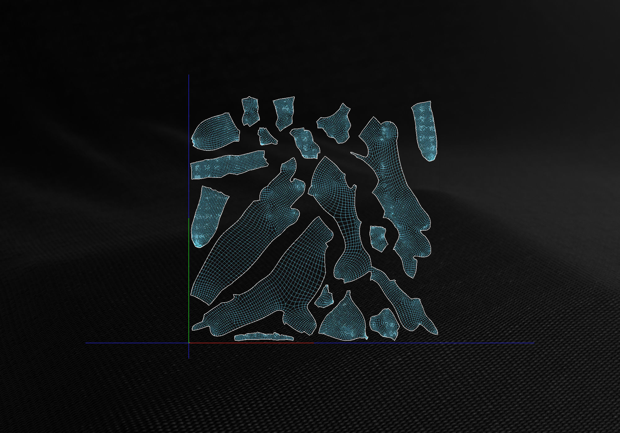 Decoration - Kitsch Di Pisa  Statue 01 - Low-poly 3D model_40