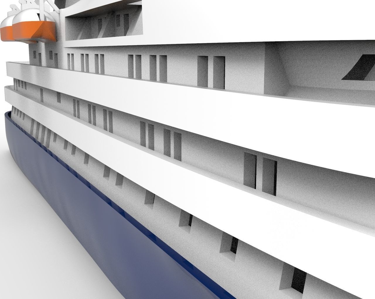 Island Sky Cruise Ship 3D print model_10
