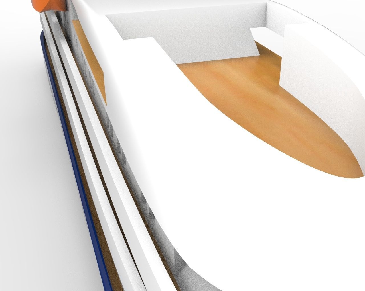 Island Sky Cruise Ship 3D print model_11