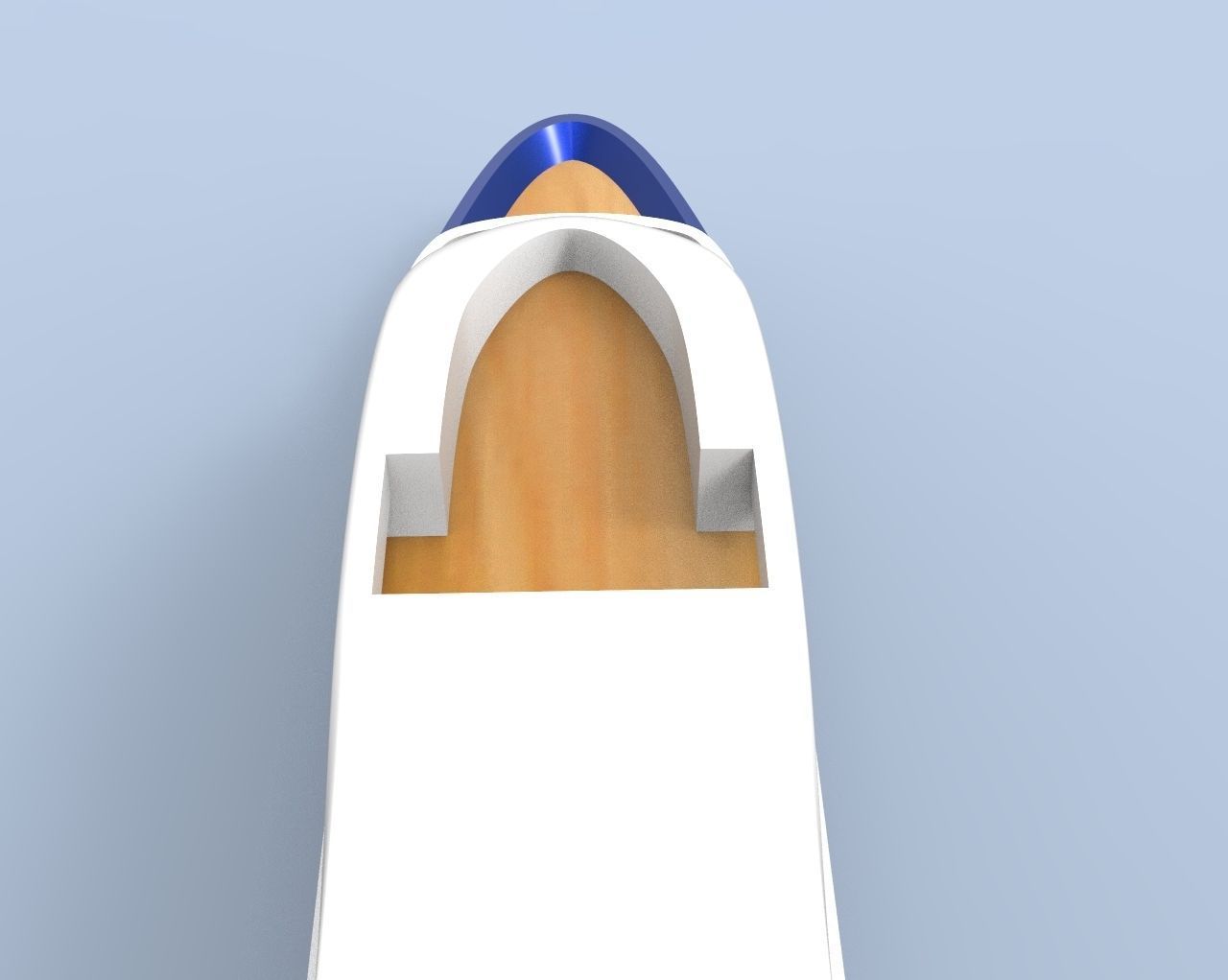 Island Sky Cruise Ship 3D print model_28