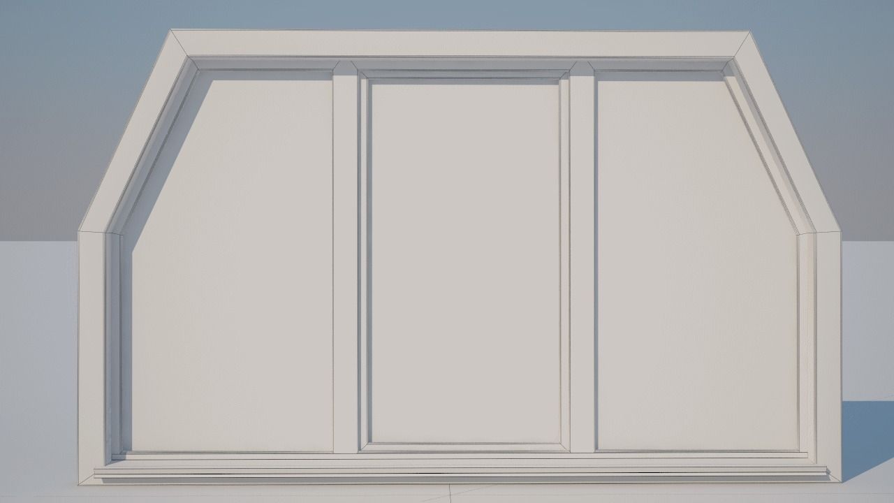 Window 3 outer 3D model_1
