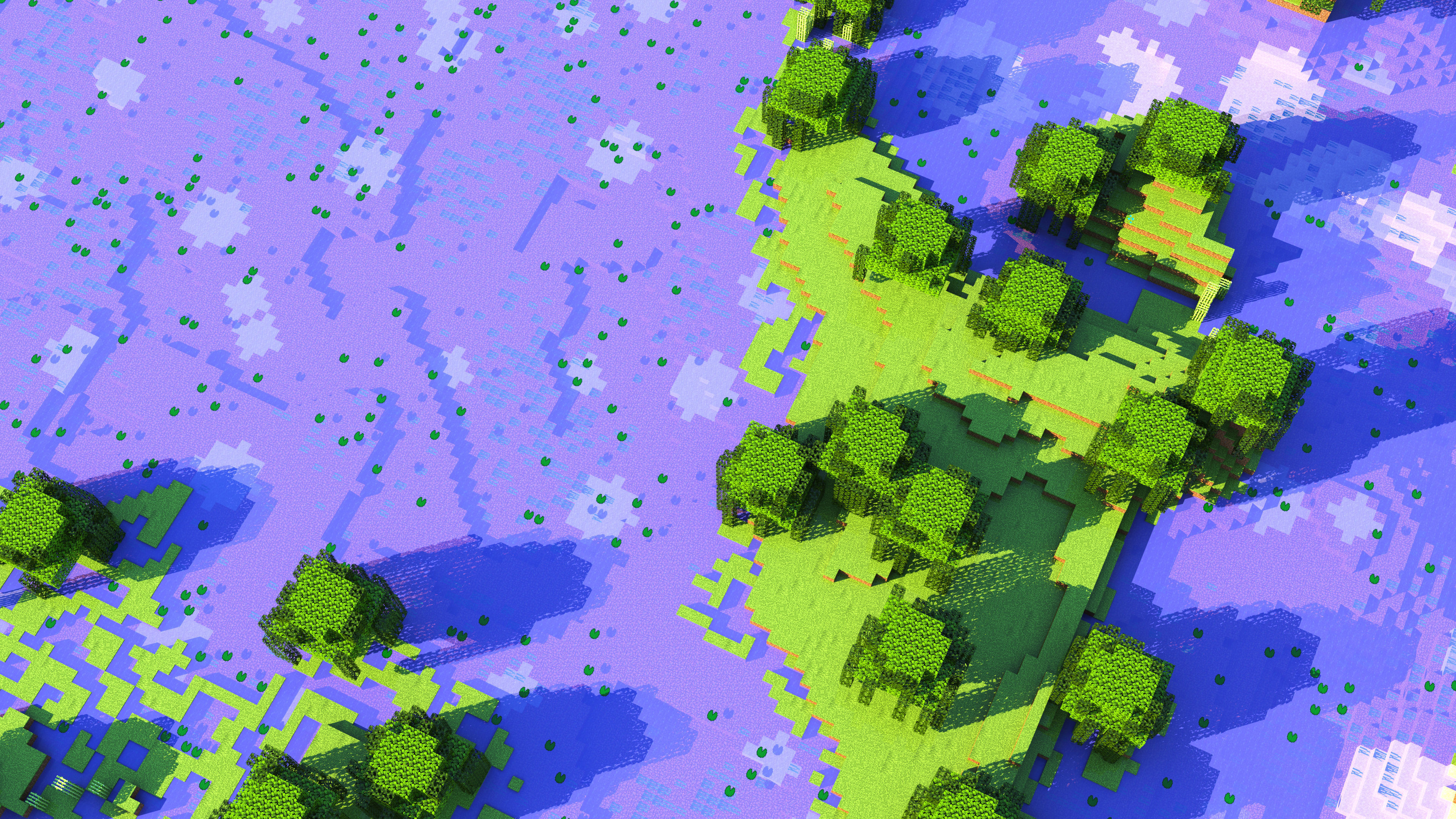 Minecraft Archipellago Island Chain 3D model_8