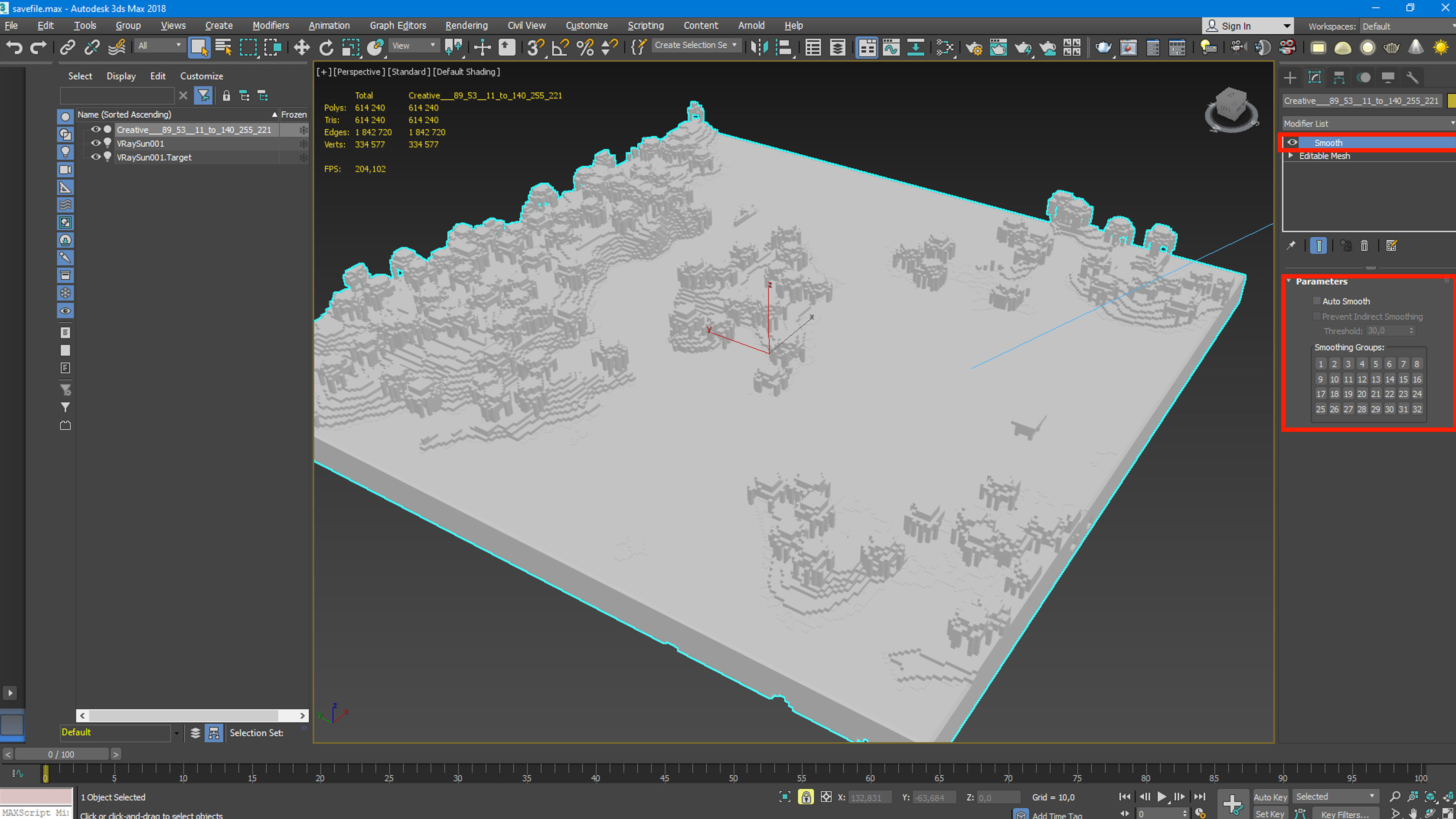 Minecraft Archipellago Island Chain 3D model_18