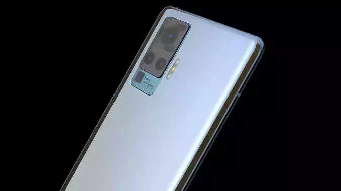  vivo X50 Pro    C4D modeling rendering  3D model