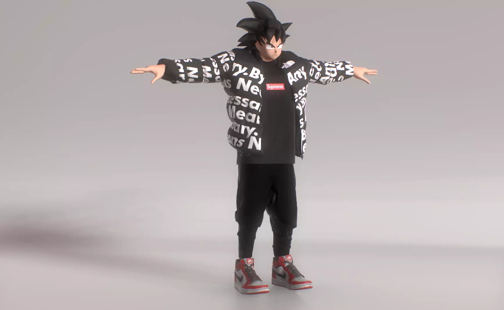 GOKU DRIP 3D model_0