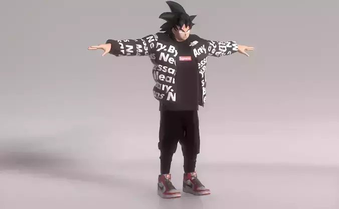 GOKU DRIP 3D model