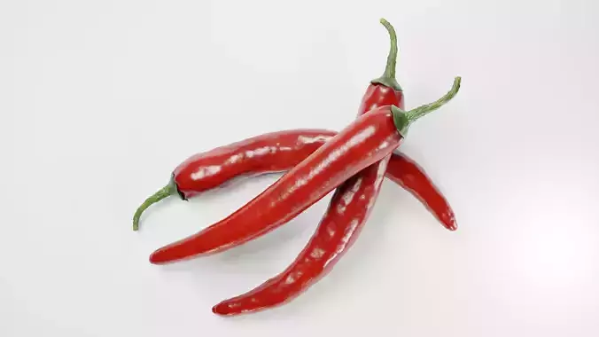 Chili pepper 3D model