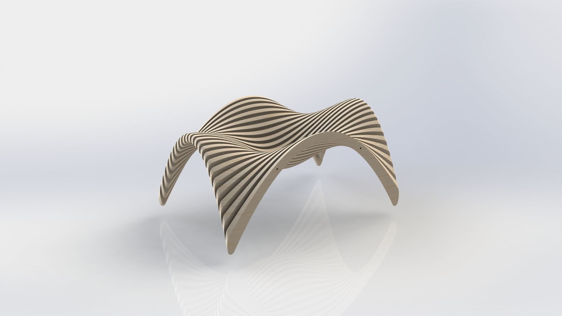Table parametric H 3D model_3