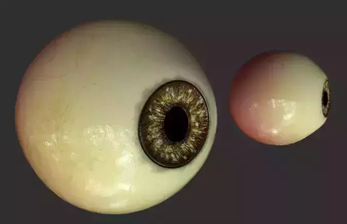 Stylized Eye 3D model
