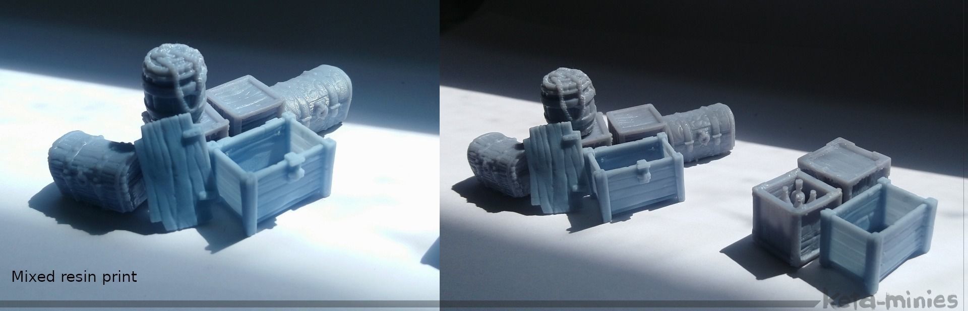 Medieval Crate COMBO Pack  3D print model_26