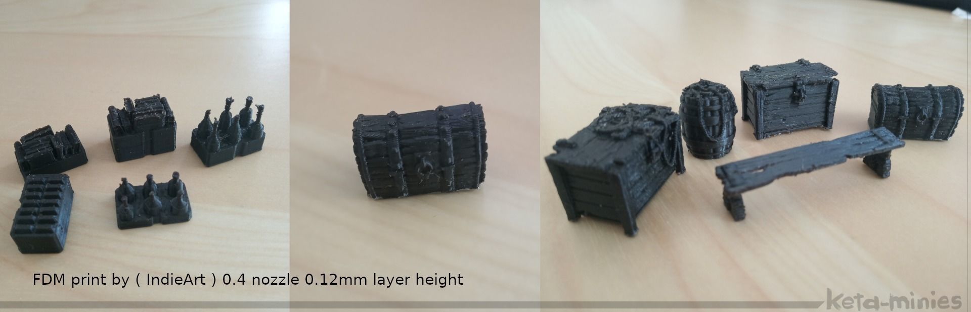 Medieval Crate COMBO Pack  3D print model_24