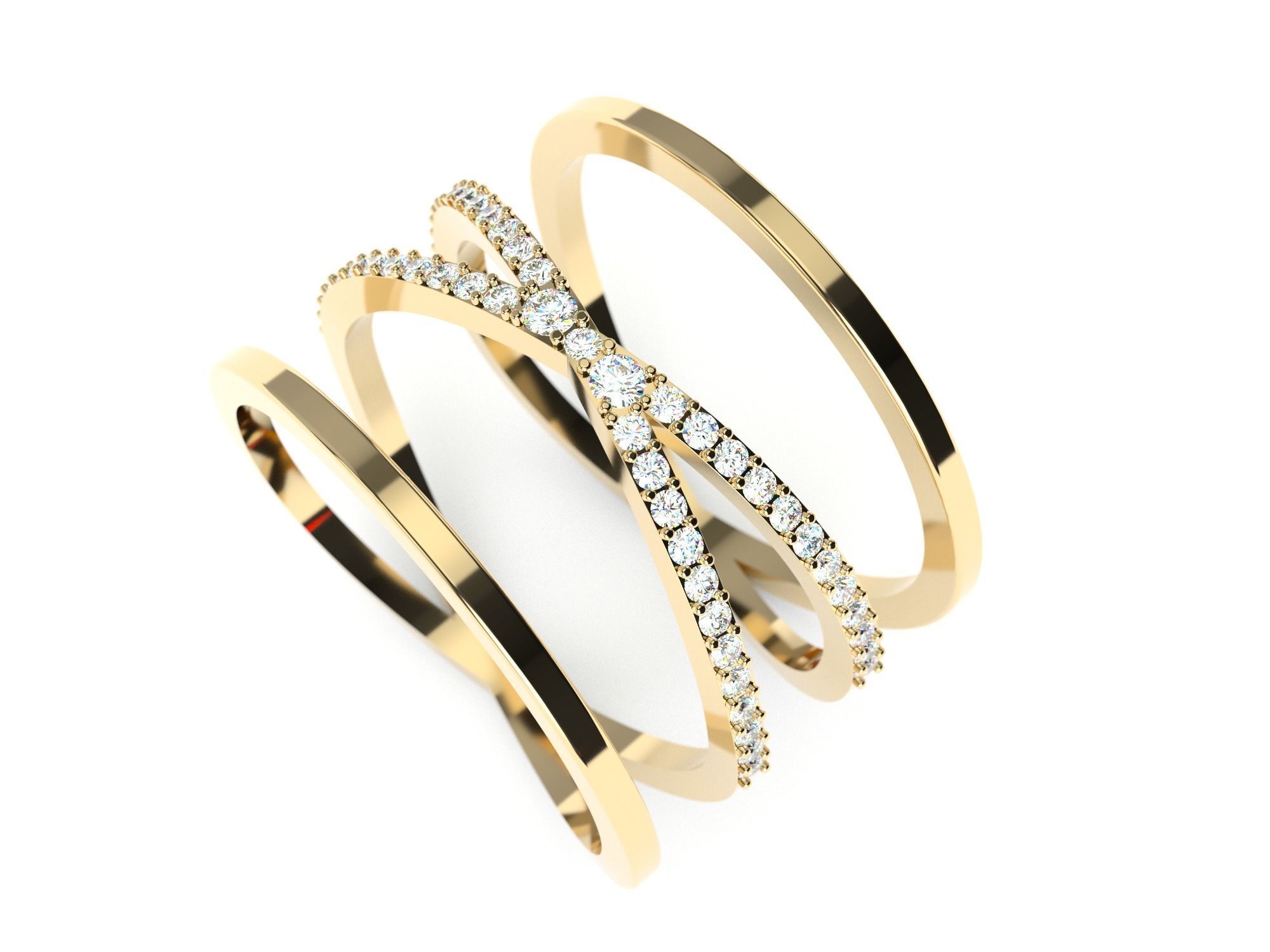 Ring 0155 3D print model_4