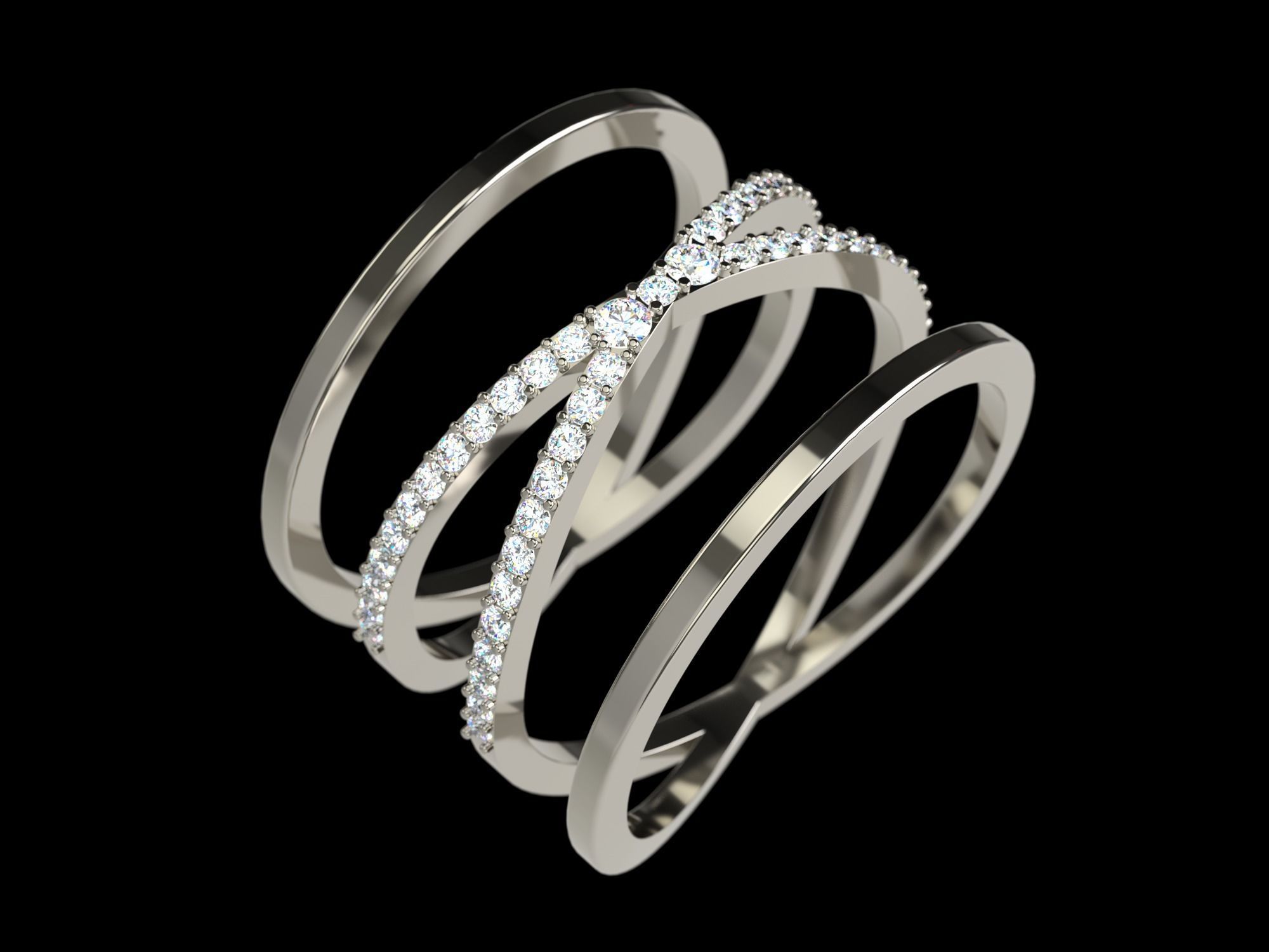 Ring 0155 3D print model_6