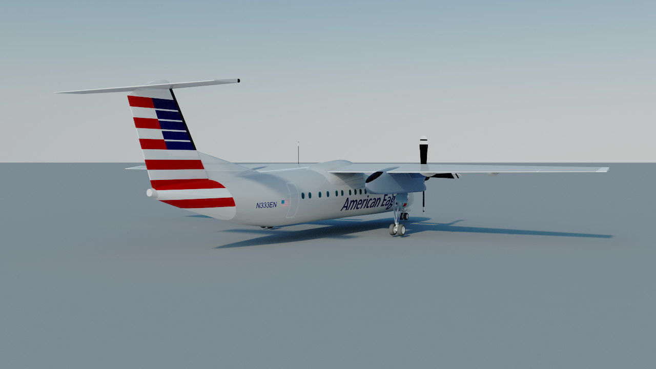 3d model of an Imaginary Town 3D model_34