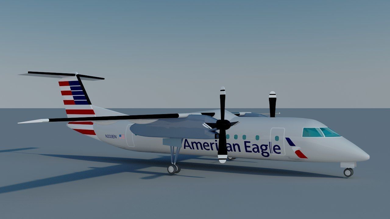 3d model of an Imaginary Town 3D model_36