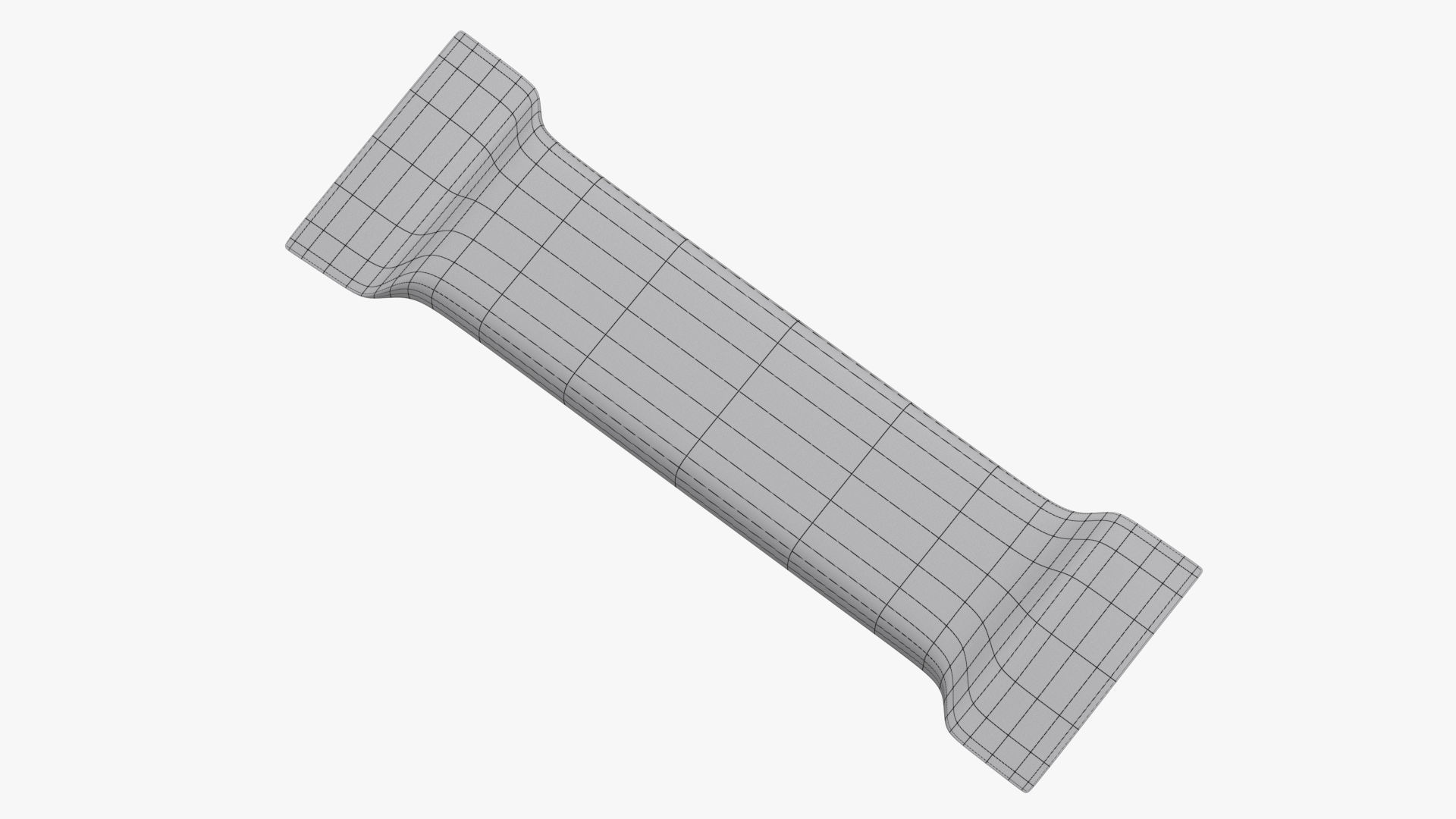 Chocolate Bar PBR Low-poly 3D model_9