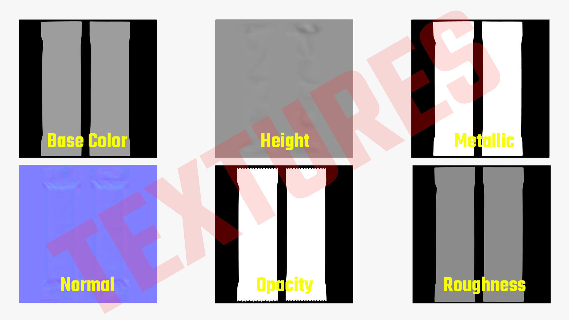 Chocolate Bar PBR Low-poly 3D model_15