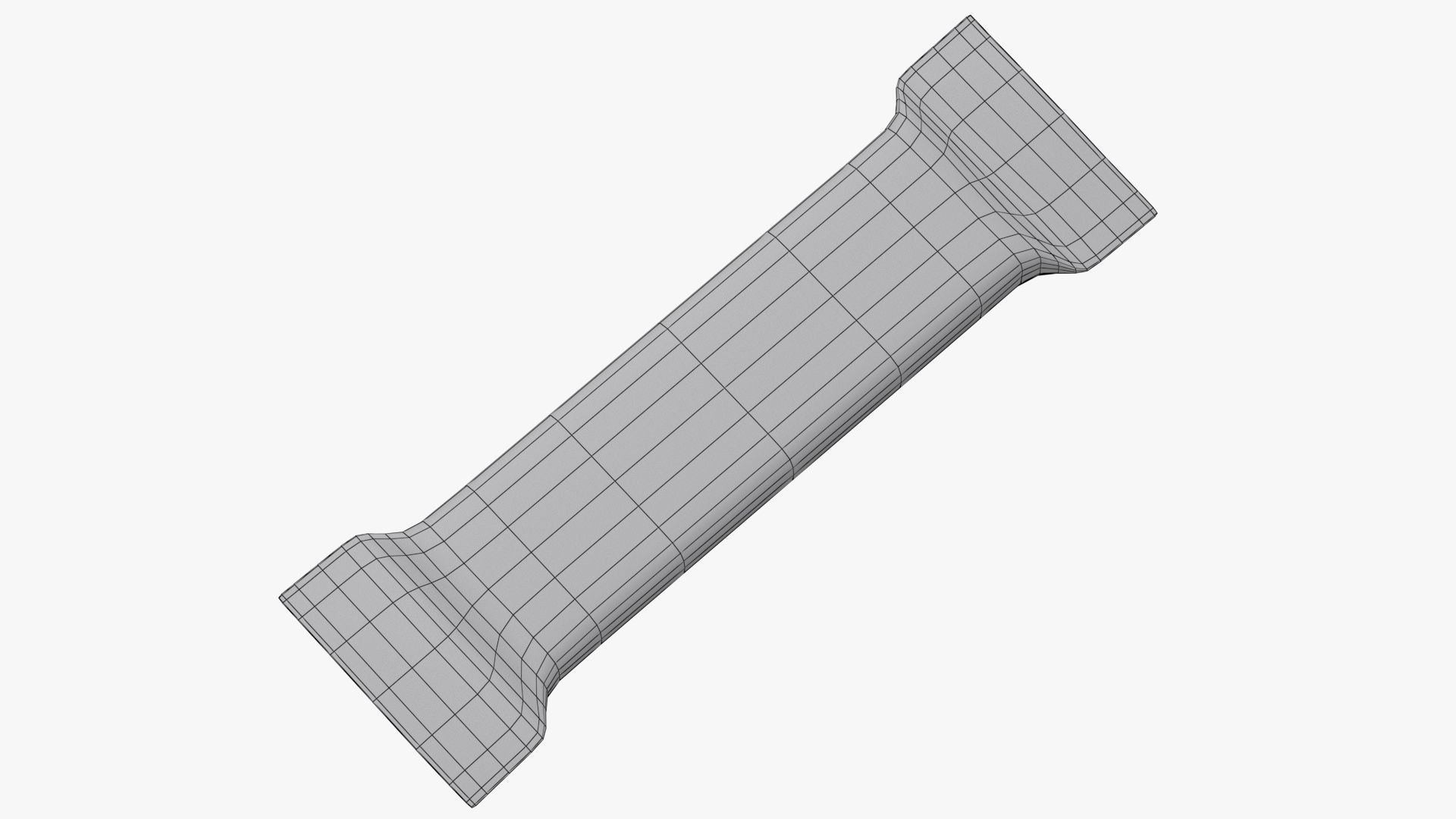 Chocolate Bar PBR Low-poly 3D model_7